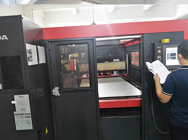 sheet metal stamping press machine