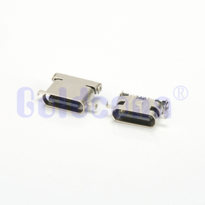 CF017-24LB02R-C3 Type C TID USB 24 Pin Female Connector Sinking Double Shell