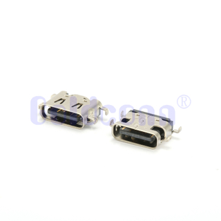 CF178-16SLB12R-01 Type C TID USB 16 PIN Female Connector Sinking