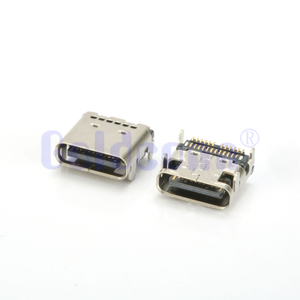 USF04-221212-023R-02 Type C TID USB 24 PIN Female Connector SMT Double Rows