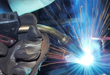 What should I do if the sheet metal welding process is deformed?