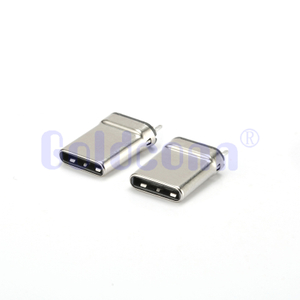 CM090-24LB01U-02 Type C TID USB 24 PIN Male Connector,Splint,Stretch