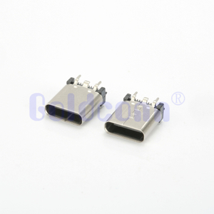 CF175-24SLB02R-C3 Type C TID USB 24 PIN Female Connector Vertical Type
