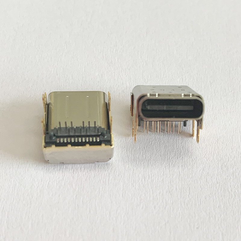 US -CF-SMD-022-HB Type C USB3.1 24 PIN Female Connector DIP+SMT