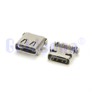 CF169-24LLB12R-02 Type C TID USB 24 PIN Female Connector DIP+SMT